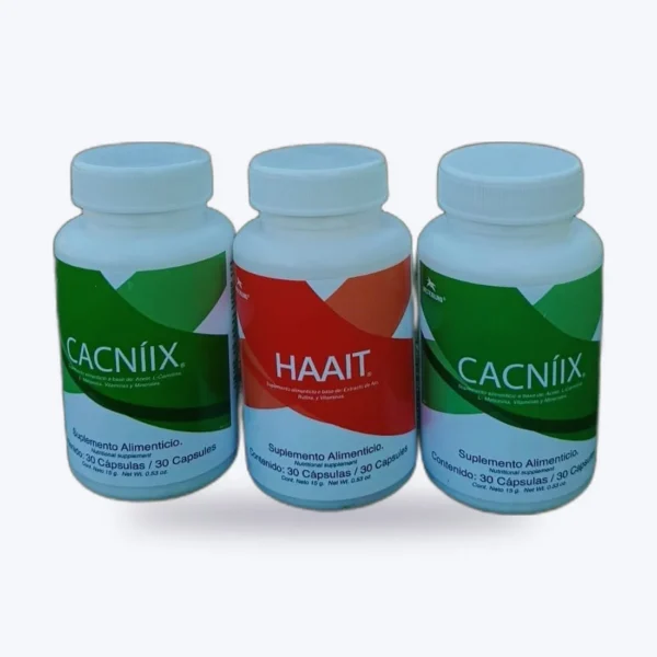 Frasco de Tríada Personal — 2 CACNÍIX + 1 HAAIT — complemento Westerlund Health