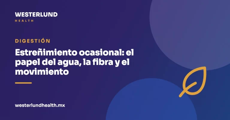 Estreñimiento ocasional: el papel del agua, la fibra y el movimiento
