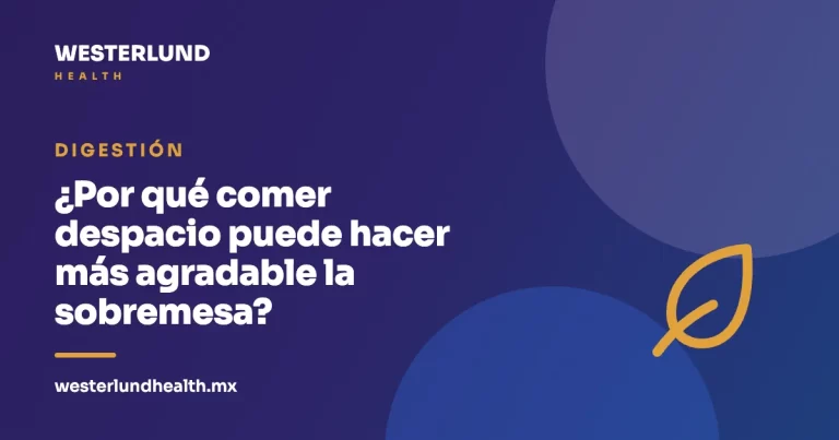 ¿Por qué comer despacio puede hacer más agradable la sobremesa?