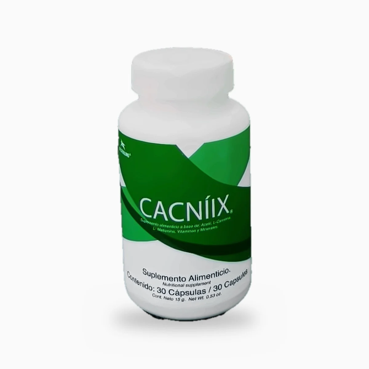 CACNÍIX 30 días, suplemento alimenticio de Westerlund Health, frasco de 30 cápsulas