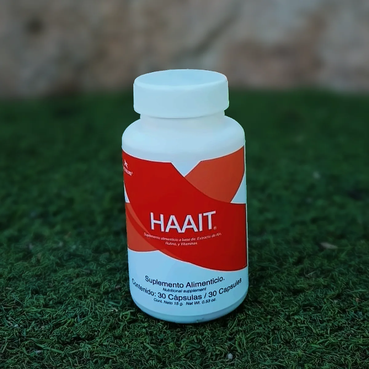 Frasco de HAAIT 30 días de Westerlund Health al aire libre