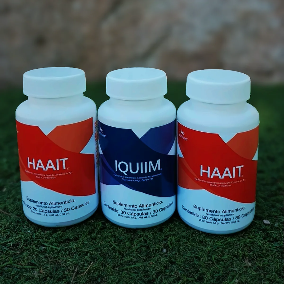 Tríada Personal 2 HAAIT y 1 IQUIIM de Westerlund Health al aire libre